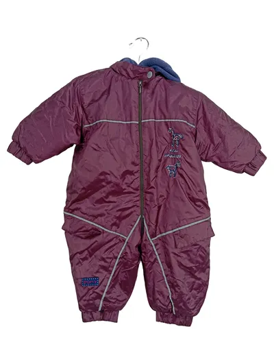 BORTI Schneeanzug Baby Kinder Overall Gr. 68 Lila Outdoor Winter