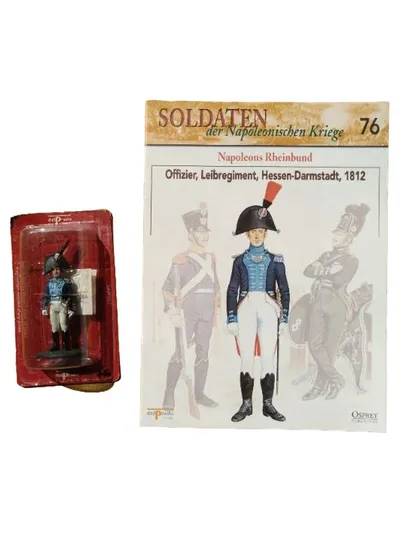 Del Prado Figur Soldat Offizier Leibregiment Hessen-Darmstadt Spielfigur
