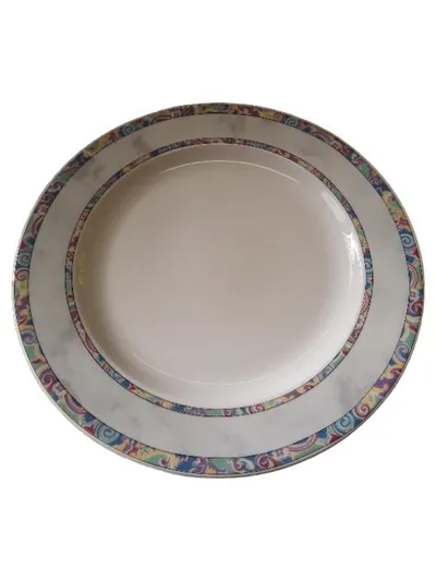 Eschenbach Porzellan Essteller 2-teilig Klassisch Abstrakt Mehrfarbig 20cm