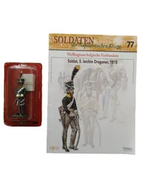 Del Prado Figur Soldat 5. leichter Dragoner 1815 Spielfigur Mehrfarbig 7cm 1