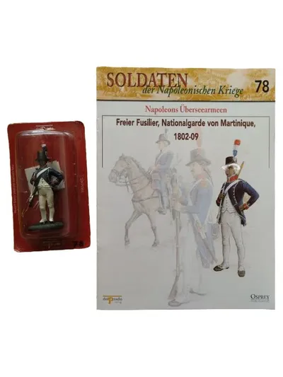 Del Prado Soldat Napoleonische Kriege Nr 78 Freier Fusilier Martinique Figur