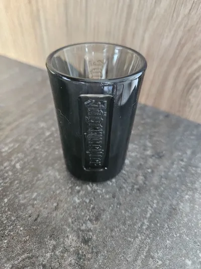Jägermeister Schnapsglas Glas Schwarz Casual Shot Glas