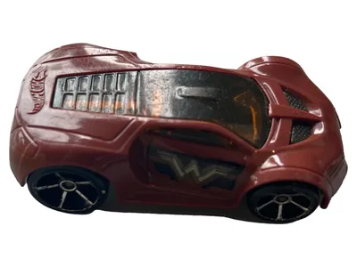 Hot Wheels Wonder Woman Spielzeugauto Rot Metall Kunststoff