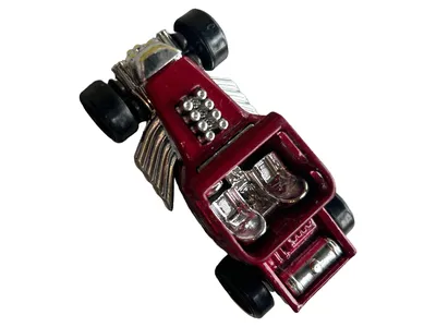 Hot Wheels Red Baron Spielzeugauto Rot Metall Sammlerstück 7.5cm