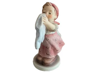 Goebel Hummel Figur Kleine Wäsche 321 4/0 Rosa Traditionell 5cm