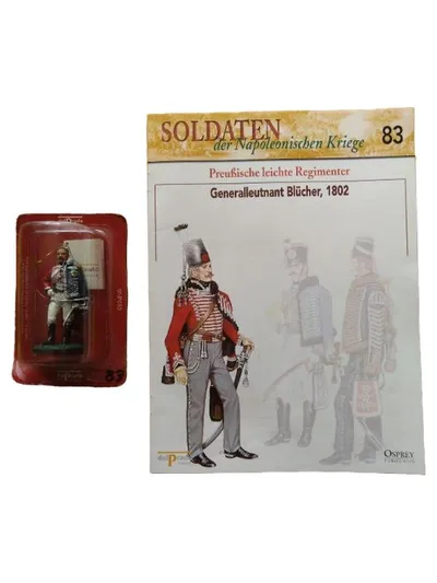 Del Prado Spielfigur Soldat Generalleutnant Blücher Mehrfarbig 7 cm