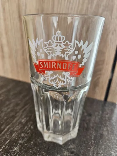 SMIRNOFF Trinkglas Transparent 200ml Glas Party Cocktail