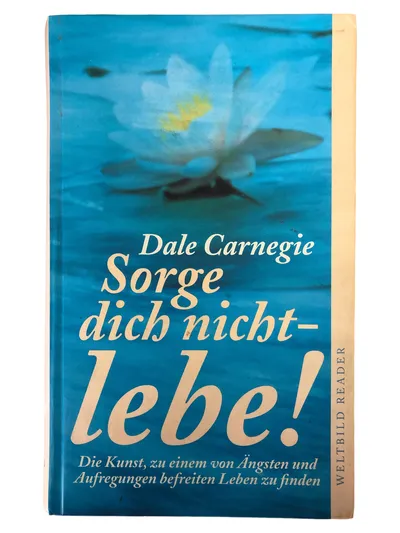 Dale Carnegie Sorge dich nicht - lebe! Selbsthilfebuch Hardcover Innerer Frieden