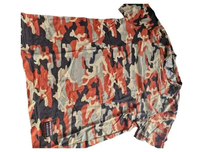 BANGER MUSIK Herren T-Shirt Camouflage Streetwear Gr. 48;M Baumwolle