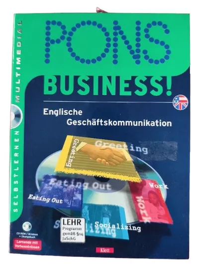 PONS Business Englisch Lernsoftware PC Selbstlernen Deutsch