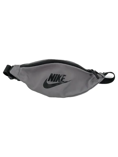 Nike Herren Gürteltasche Bauchtasche Grau Sportlich Freizeit