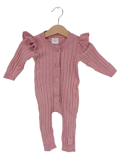 COOL CLUB Baby Mädchen Strick Body Rosa Gr. 62