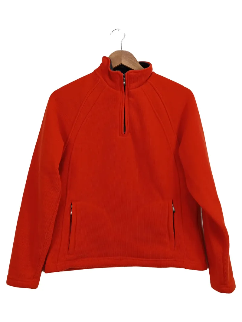 Camargue Damen Fleecejacke Gr. 38 Rot Outdoor Half-Zip 1