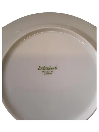 Eschenbach Essteller Porzellan 20cm Klassisch Abstrakte Kunst Mehrfarbig