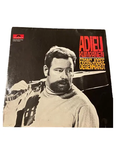 Franz Josef Degenhardt – Adieu Kumpanen Vinyl LP Polydor