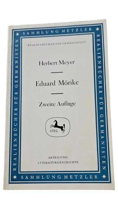Metzler Herbert Meyer Buch für Unterricht Studium Deutsch Taschenbuch