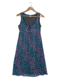 CECILIA CLASSICS Damen Freizeitkleid Gr. 36 Mehrfarbig Floral 1