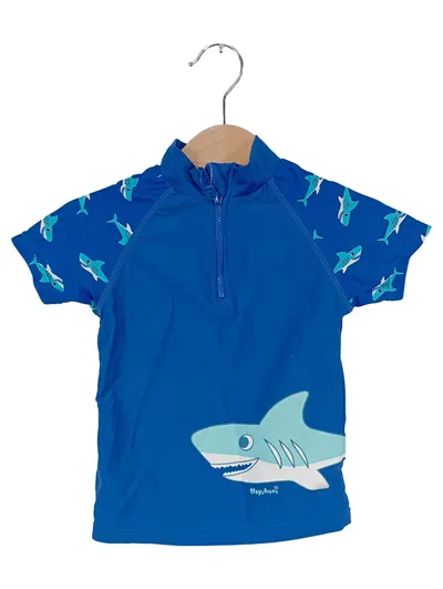 Playshoes UV-Schutz Shirt Hai Blau Kinder Gr. 74/80 Badeshirt