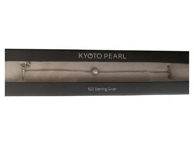 Kyoto Pearl Armband Damen Silber Elegant 925 Sterling Silber Perlen