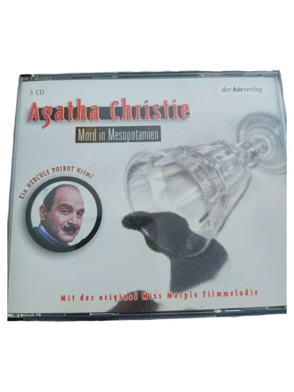 Agatha Christie Mord in Mesopotamien Hörbuch 3 CD Hörverlag Poirot Krimi 1