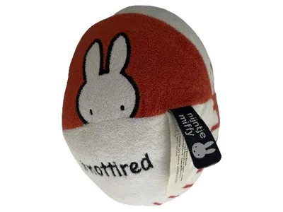 Miffy Stoffball Plüschball Baby Spielzeug Hase Mehrfarbig Charmant