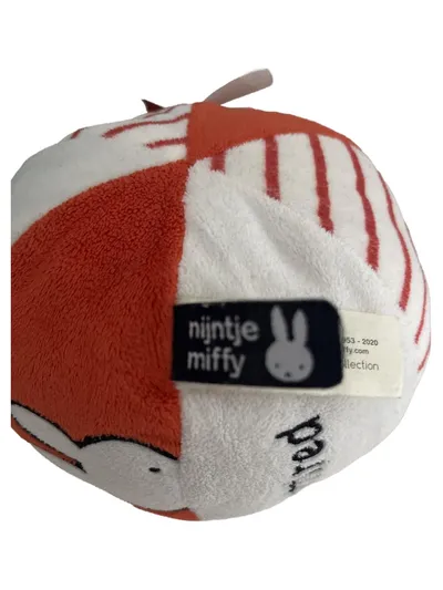 Miffy Stoffball Plüschball Baby Spielzeug Hase Mehrfarbig Charmant