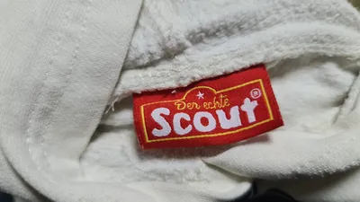 Scout Kapuzenpullover Jungen Gr. 140 Beige Baumwolle Union Made