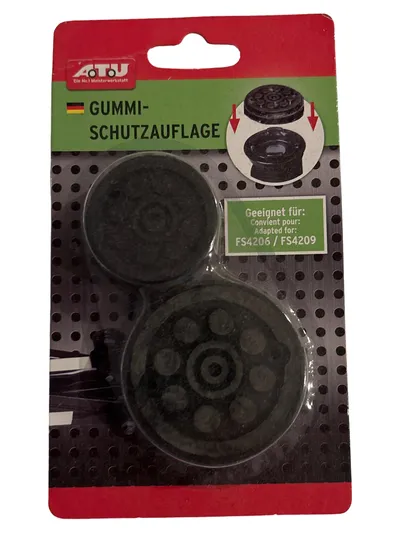 A.T.U Gummi-Schutzauflage für Wagenheber FS4206/FS4209 Schwarz