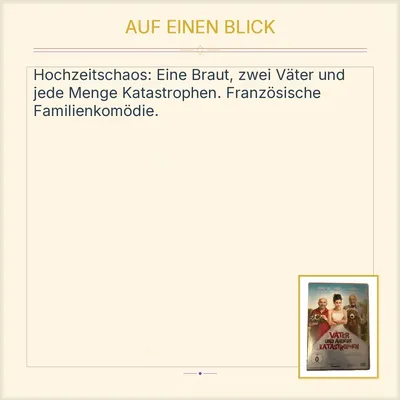 Väter und andere Katastrophen DVD Komödie Gerard Jugnot Olivia Ruiz François