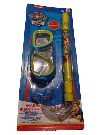 PAW Patrol Kinder Taucherbrille Schnorchel Set Maske Schwimmbrille ab 6 Jahre