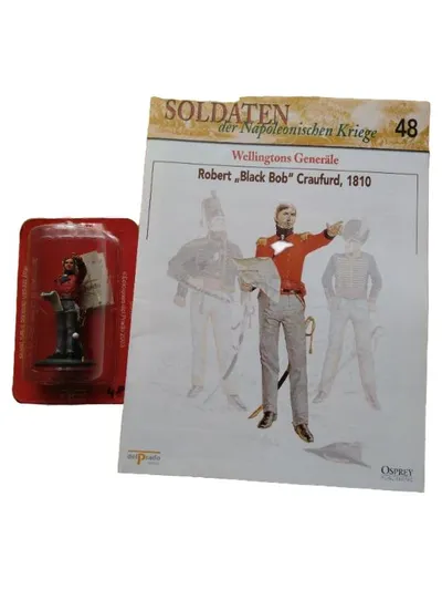 Del Prado Figur Robert Black Bob Craufurd Napoleonische Kriege Nr 48 Heft OVP