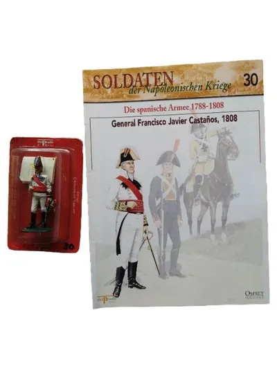 Del Prado Figur Soldat General Castaños Napoleons Kriege Mehrfarbig