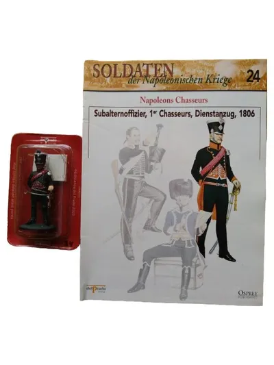 Del Prado Soldat Figur Napoleons Kriege Subalternoffizier Schleich Spielfigur