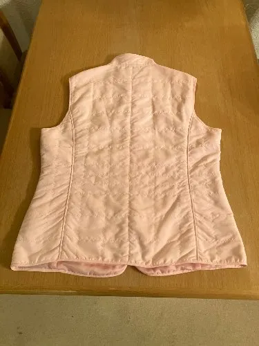 Barisal Damen Steppweste Rosa Gr. 42/XL Leicht Gefüttert 2