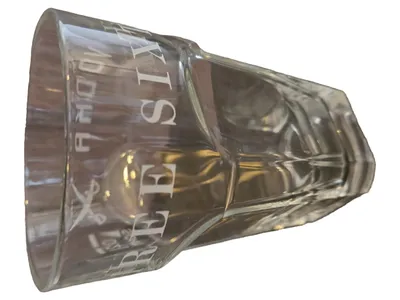 THREE SIXTY Glas Tasse Transparent 300ml Modern Trinkglas