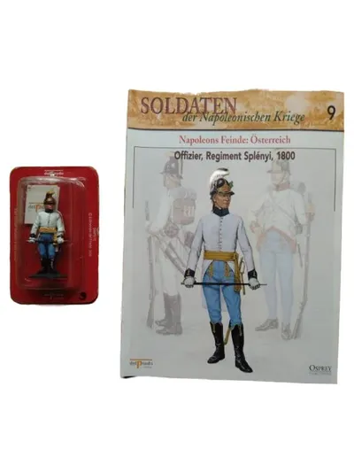 Del Prado Soldat Offizier Regiment Splényi Figur Mehrfarbig 8cm Militär