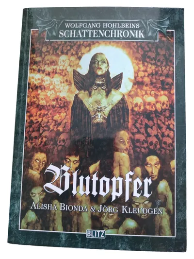 Wolfgang Hohlbein Blutopfer Schattenchronik Hardcover Horrorbuch Deutsch