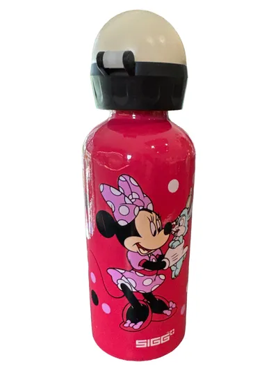 SIGG Trinkflasche Minnie Maus Kinder Rot 600ml Aluminium