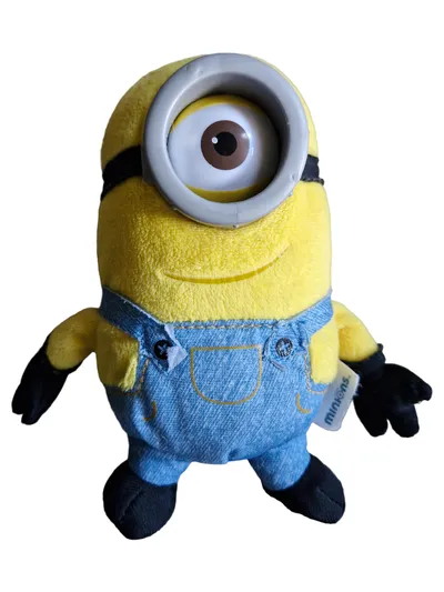Minions Plüschtier Figur Gelb 16cm Kuscheltier Stofftier Kinder Spielzeug