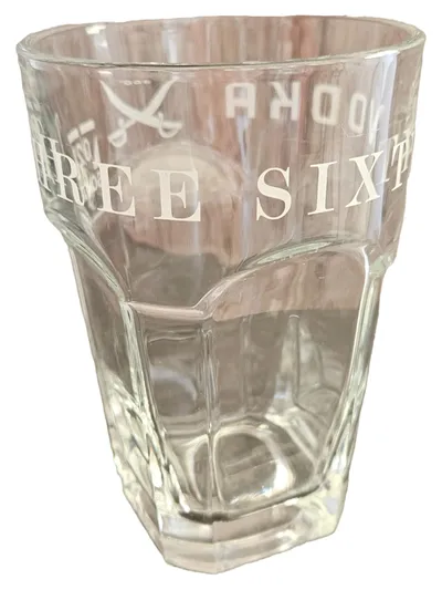 THREE SIXTY Modernes Trinkglas Glas Transparent 250ml