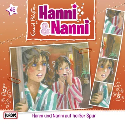 Hanni & Nanni Hörspiel CD 45 Auf Heißer Spur Enid Blyton EUROPA Deutsch Kinder