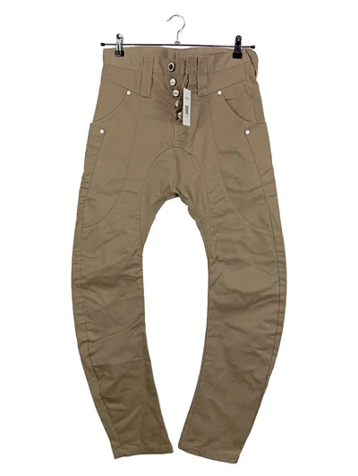 Humör Herren Stoffhose Chino Beige W29 L30 Freizeit Urban