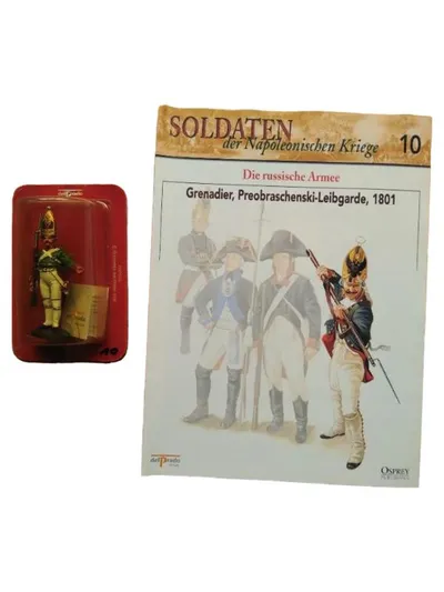 Del Prado Spielfigur Soldat Grenadier Preobraschenski-Leibgarde 1801 8cm
