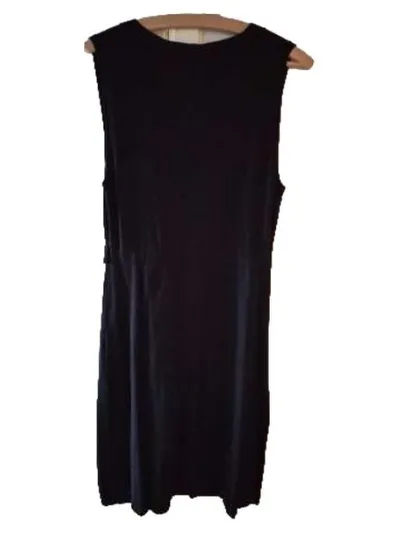 Street One Damen Kleid Gr. 40 Schwarz Trägerkleid Klassisch
