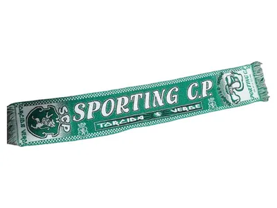 Sporting Clube de Portugal Fanschal Torcida Verde Grün Weiß Löwe SCP
