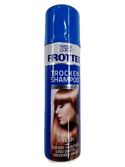 Swiss O-Par Frottee Trocken Shampoo Fresh 200ml Blau