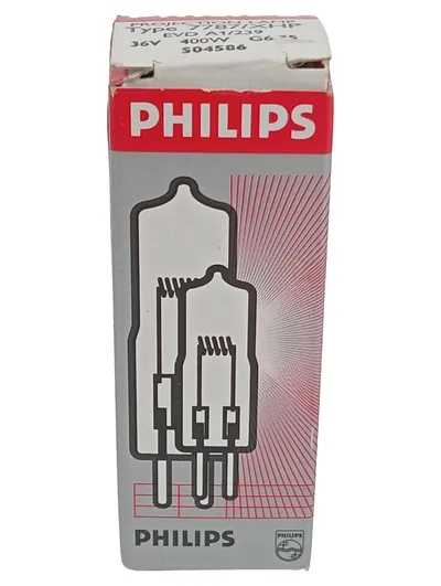 Philips Projektionslampe 7787/XHP EVD A1/239 36V 400W G6.35 Halogen