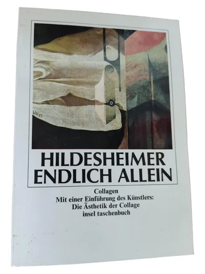Wolfgang Hildesheimer Endlich Allein Collagen Insel Taschenbuch Kunst