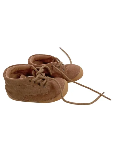 Petit Nord Lauflernschuhe Kinder Gr. 21 Wildleder Beige Stiefel
