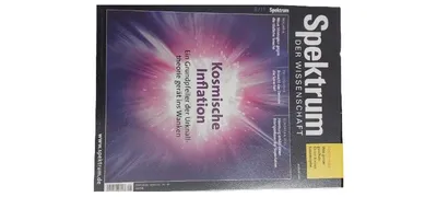 Spektrum der Wissenschaft 8/17 Kosmische Inflation